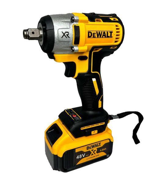 DeWalt гайковерт акумуляторний 48V з набором головок ,2 АКБ 6Ah DWI4812 фото
