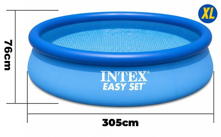 Надувний басейн Intex Easy Set M 305*76 3200 л copy_INTEX-EASY-POOL фото