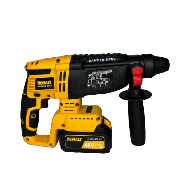 Набір DeWalt 4в1 48V +4 АКБ &mdash; перфоратор, болгарка, шуруповерт,гайковерт DWT4819 фото