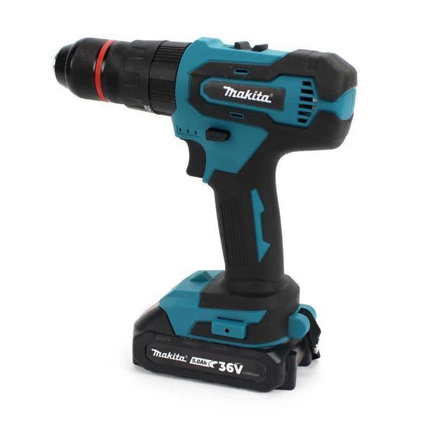 Makita шуруповерт акумуляторний 36V + 40 інструментів, 2 АКБ 5Ah MKD36211 фото